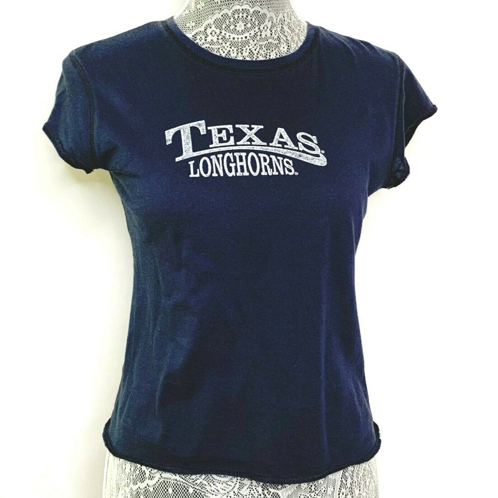 Texas Longhorns Shirt M Blue College UT Austin Sho